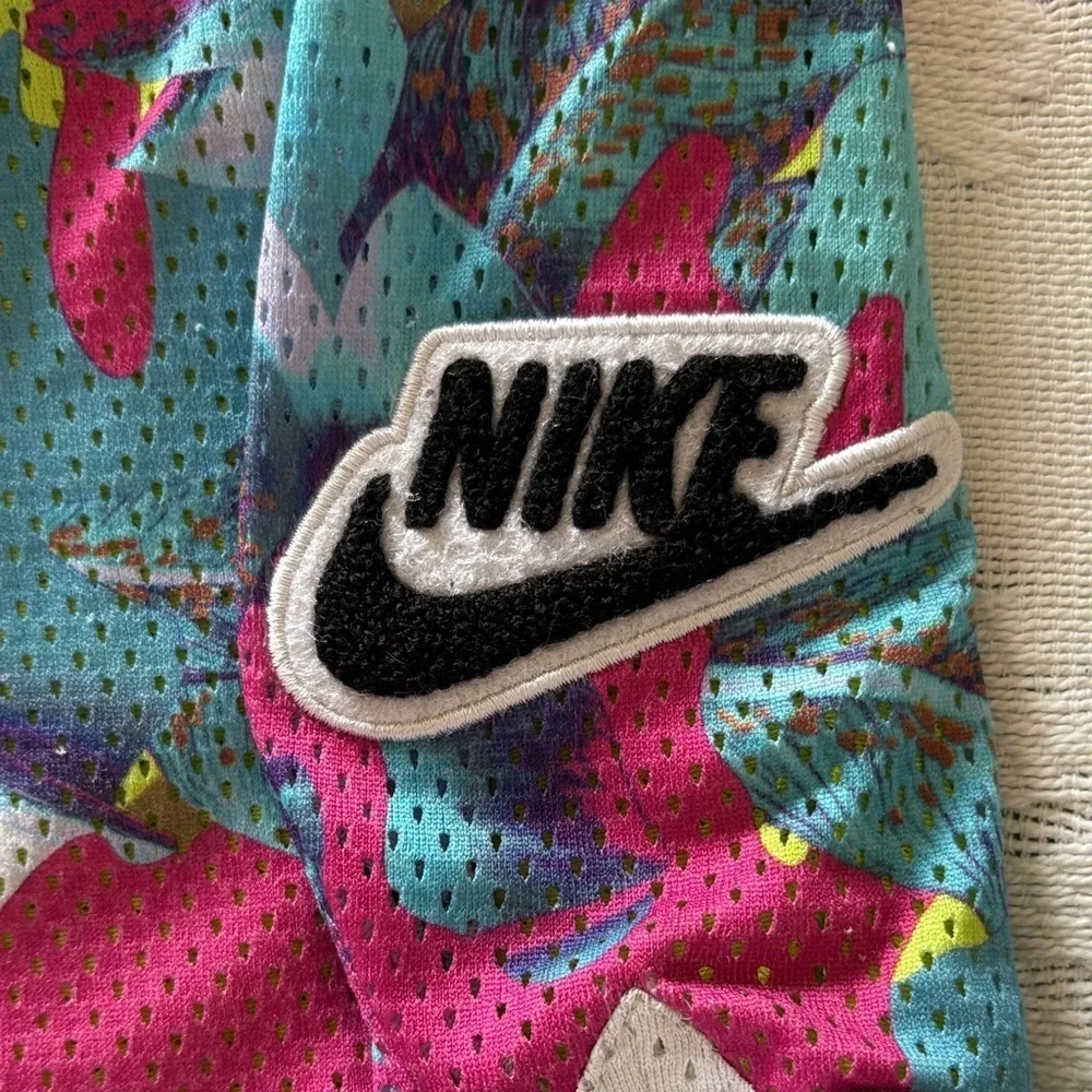 Gently Loved Unisex Nike Multicolor Mesh Shorts